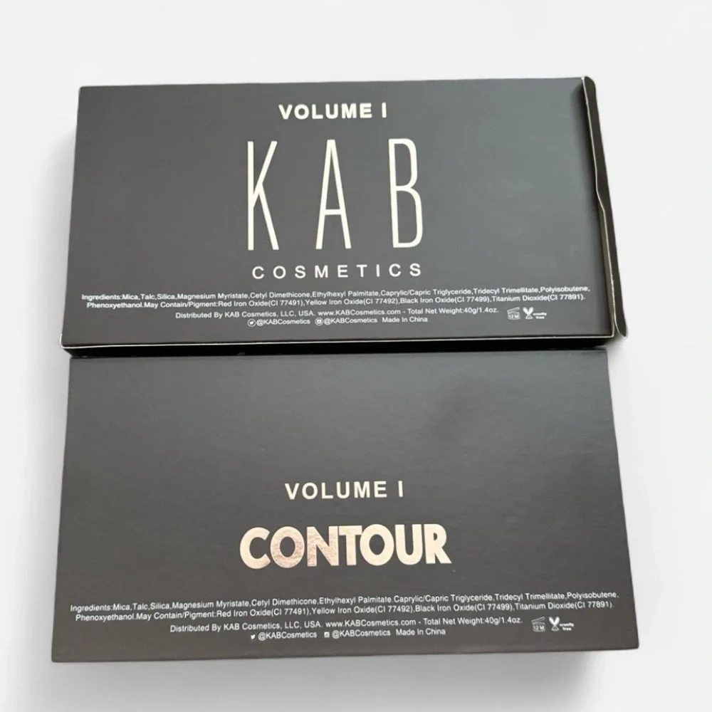 KAB Cosmetics Volume 1 Contour Palette